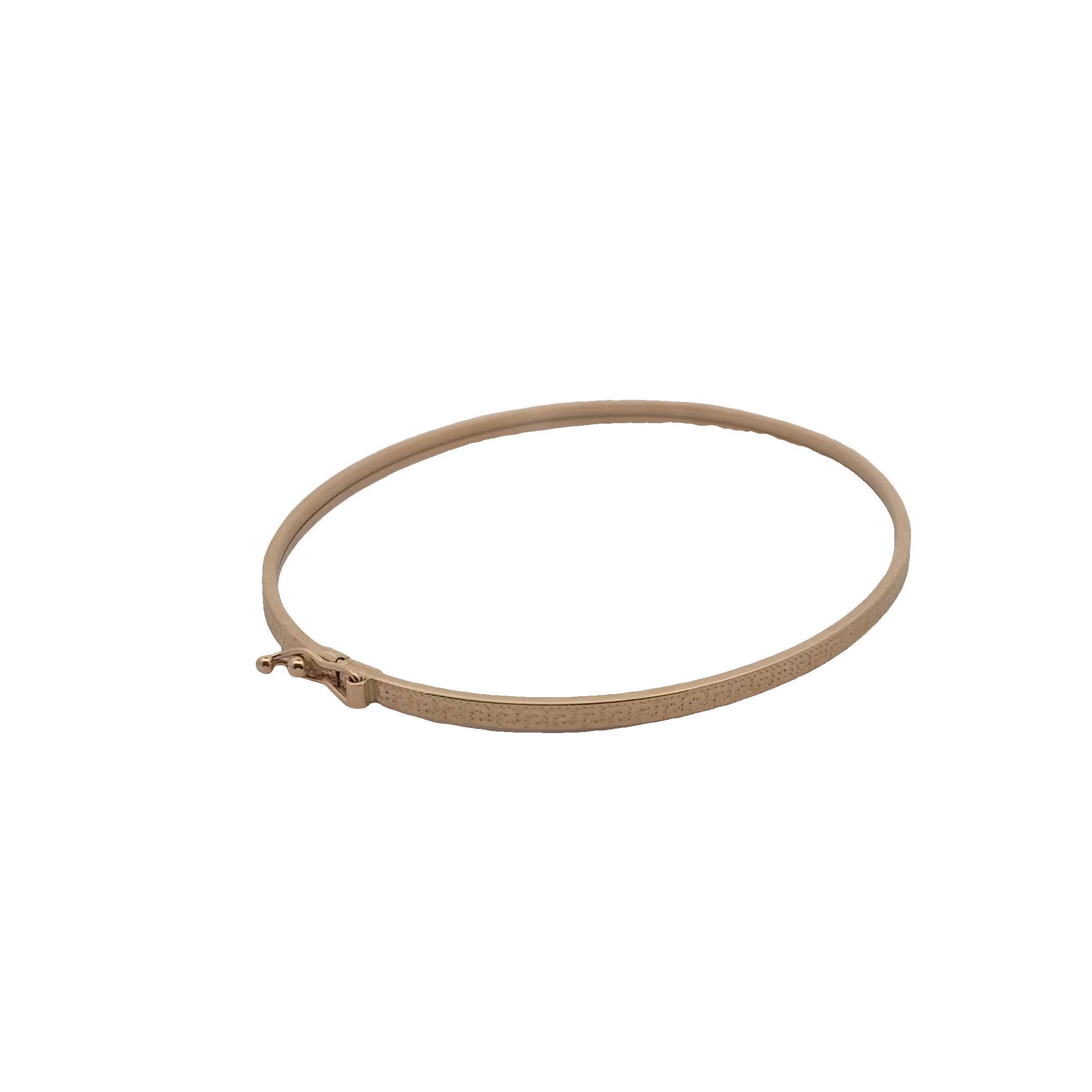 Top Quality Yellow Gold Fendi Bangle, 18K Standard Yellow Gold, view 3