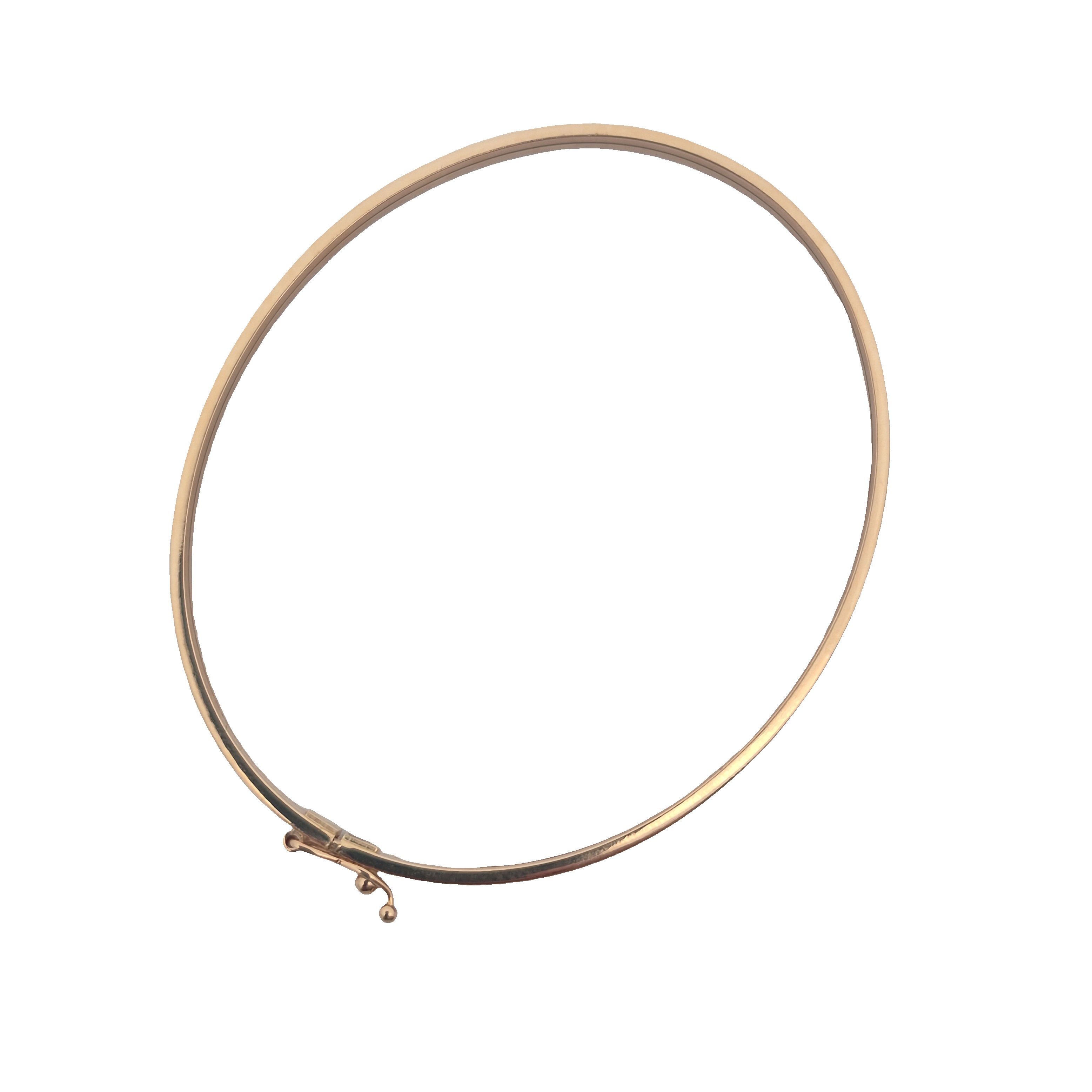 Top Quality Yellow Gold Fendi Bangle, 18K Standard Yellow Gold, view 4